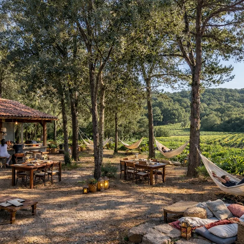 Farm Kitchen & Terrace